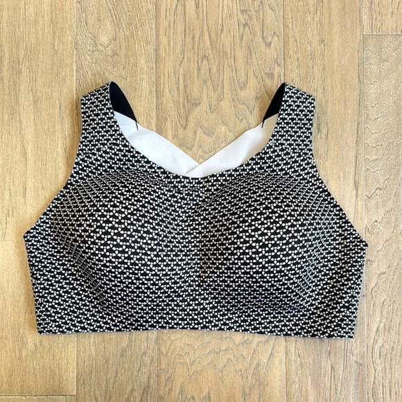 Lululemon Enlite Bra Monochromic Black Size 38DD - Picture 6 of 12